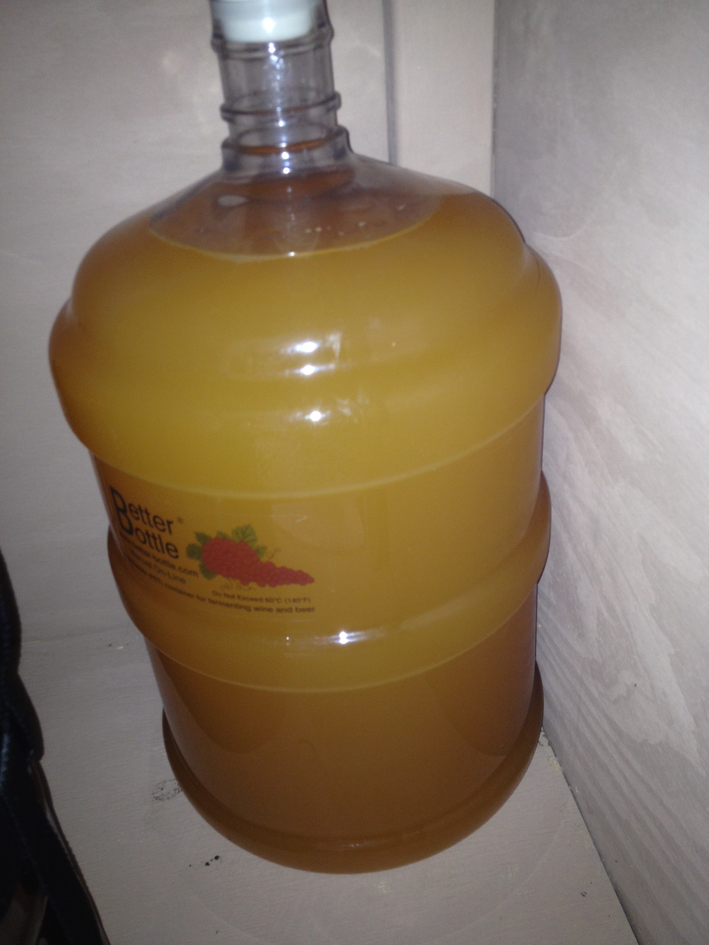 Fermenting a hard cider